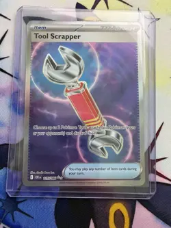 Pokemon Tool Scrapper 115/086 CR Rare Holo Trainer Item Card EN 2026 - Image 1