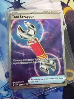 Pokemon Tool Scrapper 115/086 CR Rare Holo Trainer Item Card EN 2026 - Image 3