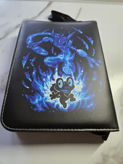 New Card Binder Pokemon Cards Binder Holder Fits 400 Cards 50 Removable Sleeves - Image 2