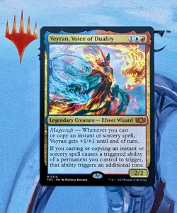 Veyran, Voice of Duality Commander: Tarkir: Dragonstorm Regular Izzet Mythic - Image 1