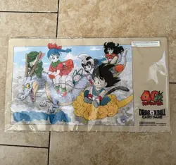 Bandai Dragon Ball Super Card Game Playmat 40th Anniversary Goku Rubber Non-Slip - Image 1