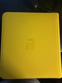 Vault x Premium Exo-Tec Zip Binder 12 Pocket, Holds 480 Cards, Yellow - Image 2