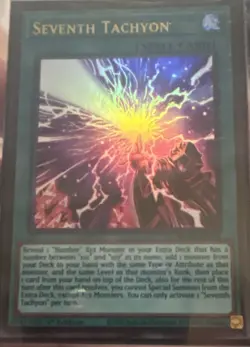 Yu-Gi-Oh! TCG Seventh Tachyon Spell Card EN English BLGG - Image 1