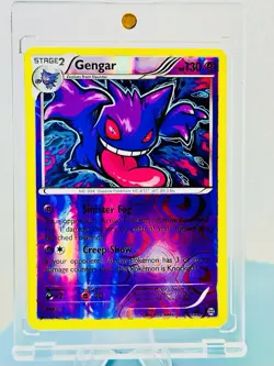Pokemon Gengar 60/162 INVESTMENT CARD XY BREAKthrough Reverse Holo Rare 2015 NM - Image 1