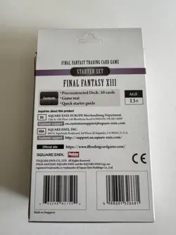 Final Fantasy 13 XIII Trading Card Game Starter Set Lightning and Serah New - Image 2