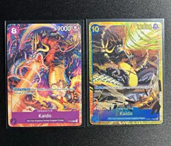 Bandai ONE PIECE Card Game Kaido Special Holo OP05-118 P-010 English (2) - Image 1