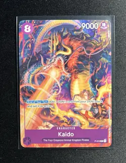 Bandai ONE PIECE Card Game Kaido Special Holo OP05-118 P-010 English (2) - Image 4