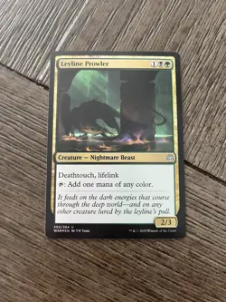 Magic The Gathering Leyline Prowler Foil War Of The Spark #202 NM - Image 1