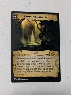 Primal Amulet Ixalan Magic the Gathering MTG Card (243/279) Artifact/Land - Image 2