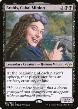 Braids, Cabal Minion - Foil MH2 LP MTG - Image 1