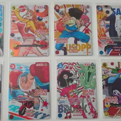 Round 1 FULL Sequential One Piece Promo Set Of 10 ENGLISH SHIPS ASAP - Image 3