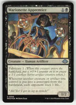 Modern Horizons 3 Marionette Apprentice Foil Draft_Innovation/Uncommon - Image 1