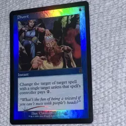 Wizards of the Coast Magic: The Gathering Divert English Foil Blue Instant - Image 2