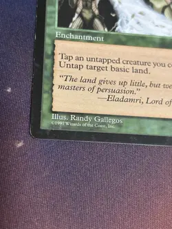 MTG Magic The Gathering - Earthcraft - Tempest Light Play English Reserved List - Image 3
