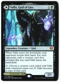 Valki, God of Lies 114 Mythic Kaldheim Magic: The Gathering Foil Near Mint - Image 2