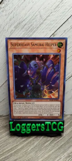 Yu-Gi-Oh! Superheavy Samurai Helper / BLLR EN009 1st Edition LP - Image 1