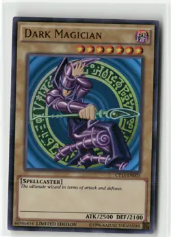 Dark Magician CT13-EN003 Ultra Rare Limited Edition LP - Image 1