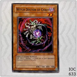 Witch Doctor of Chaos - IOC-016 - Common Unlimited Yugioh - Image 1