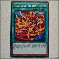 Magistus Vritra - GEIM-EN012 - Rare 1st Edition Yugioh - Image 1