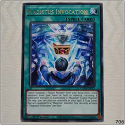 Magistus Invocation - GEIM-EN011 - Rare 1st Edition Yugioh - Image 1