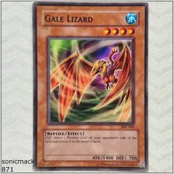 Gale Lizard - IOC-008 - Common Unlimited Yugioh - Image 1