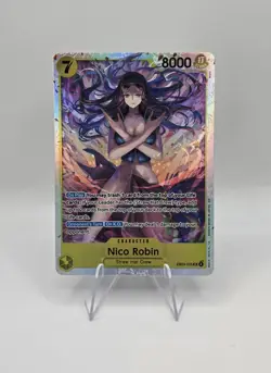 Nico Robin EB03-055 One Piece Card Game Heroines Edition SR English - Image 1