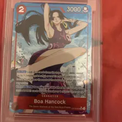 2025 ONE PIECE Legacy of the Master Eng #014 Boa Hancock Alt Art PSA 10 OP12-014 - Image 4