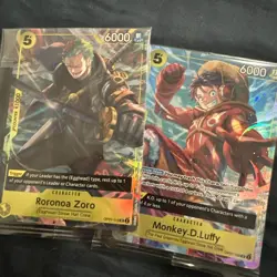One Piece TCG Luffy Zoro OP07-109/113 Illustration Box Vol. 3 Promo *SEALED* - Image 1