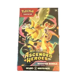 Pokemon TCG Mega Evolution—Ascended Heroes Booster Bundle Box 6 Packs English - Image 1
