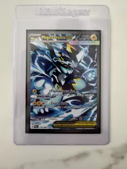 Pokemon Mega Zeraora ex 114/084 SIR Pitch Black Secret Illustration Rare NM/MINT - Image 4