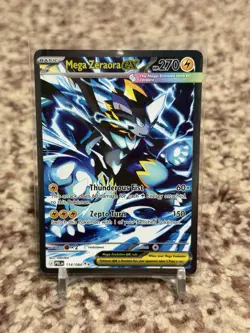 Pokemon TCG Mega Zeraora ex SIR Pitch Black PBL 114/084 NM - Image 1