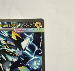 Pokemon TCG Mega Zeraora Ex SIR 114/084 PITCH BLACK English NM Pack Fresh Pull - Image 3