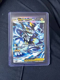 Pokemon TCG Mega Zeraora Ex SIR 114/084 PITCH BLACK English NM Pack Fresh Pull - Image 1