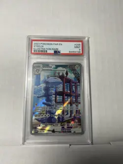 Steelix PSA 9 208/182 Paradox Rift Illustration Rare Pokemon TCG Mint - Image 1