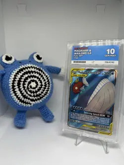 Pokemon Magikarp Wailord GX Tag Team Hologram Card 160/181 2019 ACE 10 - Image 1