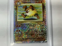 2002 POKEMON LEGENDARY COLLECTION #59 PRIMEAPE-REVERSE FOIL PSA 9 - Image 3
