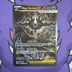 Mega Darkrai EX 116/084 SIR Pokemon TCG Card Pitch Black - Image 1