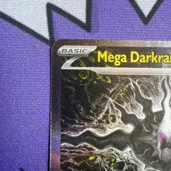 Mega Darkrai EX 116/084 SIR Pokemon TCG Card Pitch Black - Image 3