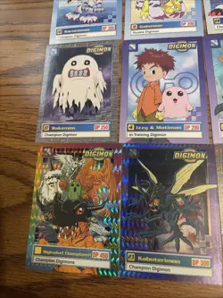 Digimon 24 Card Lot. Includes 5 Holo And 1 Promo - Image 1