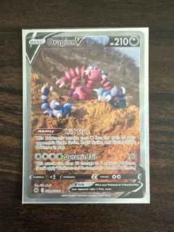 Pokemon TCG Drapion v Galarian Gallery Holo Card GG49/GG70 Crown Zenith - Image 1