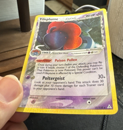 Pokemon Card - Vileplume (Delta Species) 17/110 - Holon Phantoms - Holo - Image 2