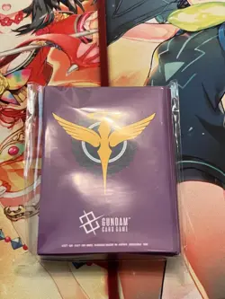Gundam Card Game - Official Event Sleeves - EX02 EVX06 - Celestial Being - Image 1