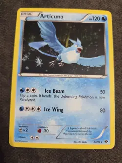 Articuno 27/99 Next Destinies Holo Rare Pokemon Card TCG - Image 1