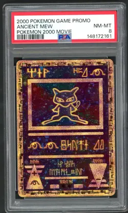 Pokemon Card - PSA 8 Ancient Mew - 2000 Movie Promo Nintendo - NM-MT - PSA8 - Image 1