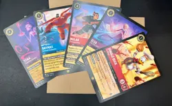 Lorcana TCG - Oversized Jumbo Card Promo Kit Set - Yzma Baymax Elsa Mulan Donald - Image 1