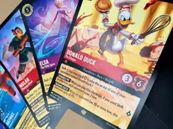 Lorcana TCG - Oversized Jumbo Card Promo Kit Set - Yzma Baymax Elsa Mulan Donald - Image 3
