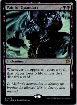 Painful Quandary Holo R Foundations 179 NM - Image 1