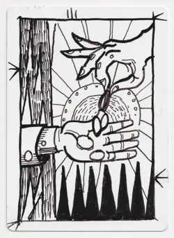 GILDED FOIL Brokers Ascendancy Proof Sketch NM Artist Shawn Pagels MTG Magic AP! - Image 1