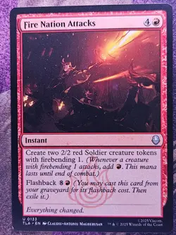 Fire Nation Attacks 133 Avatar: The Last Airbender Magic: The Gathering MP - Image 1