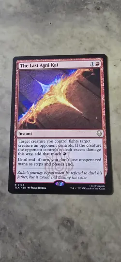The Last Agni Kai Avatar: The Last Airbender Regular Instant Rare MTG NM - Image 1